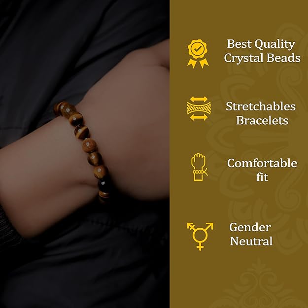 Boosts Your Confidence Level & Exalts the Planet Ketu: Tiger Eye Bracelet