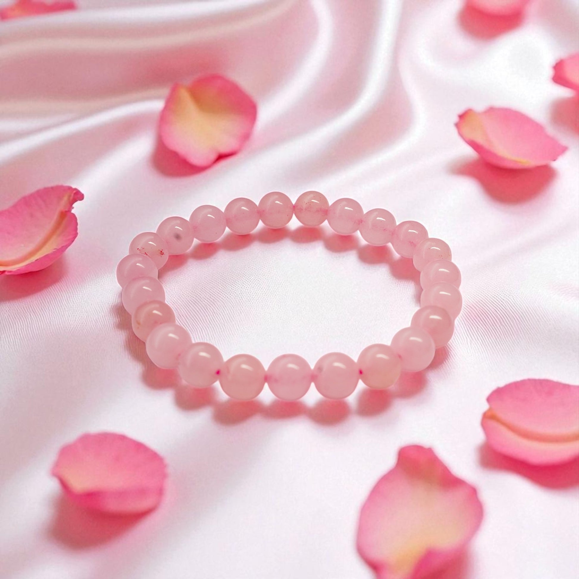 Love Attraction Bracelet (Original Rose Quartz)