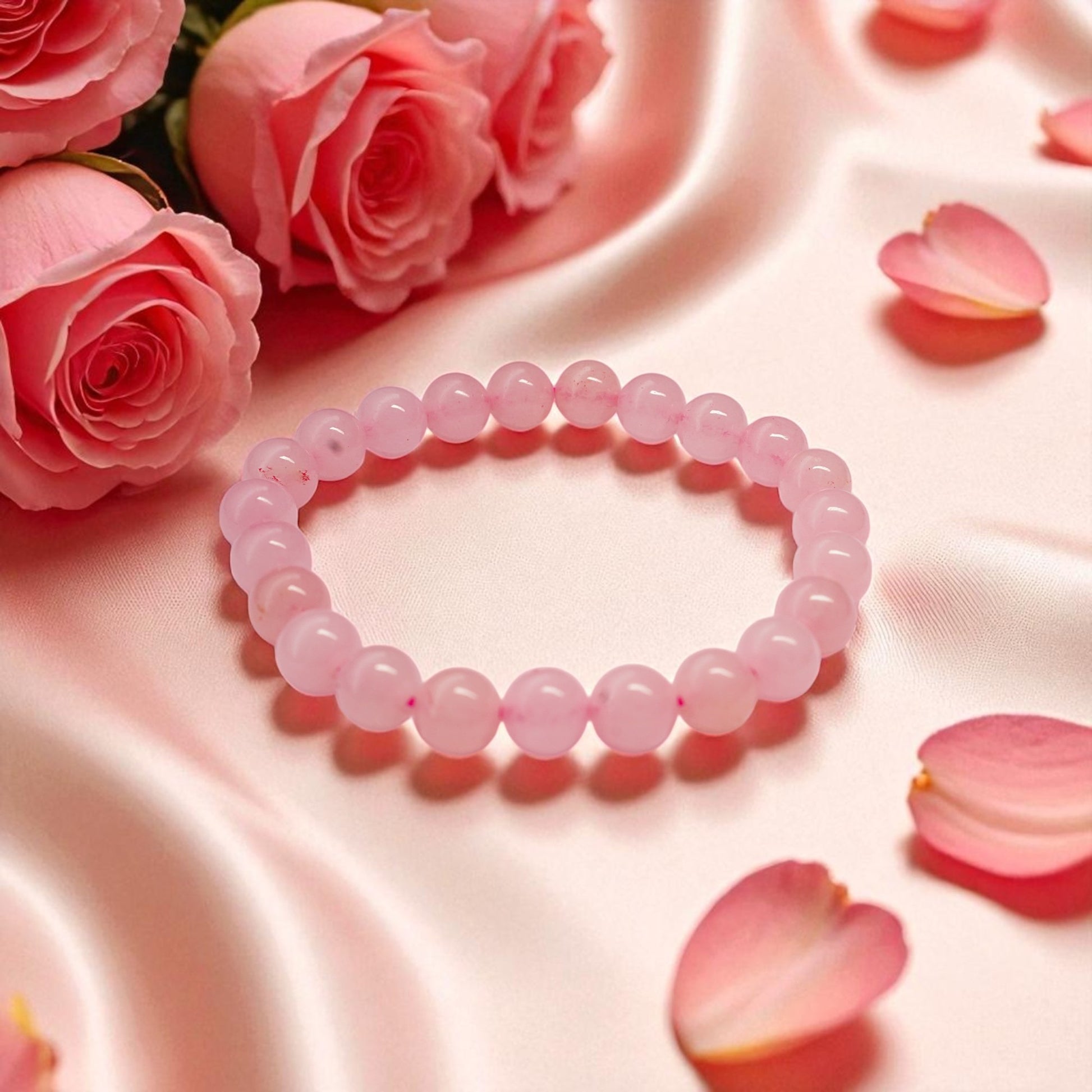 Love Attraction Bracelet (Original Rose Quartz)