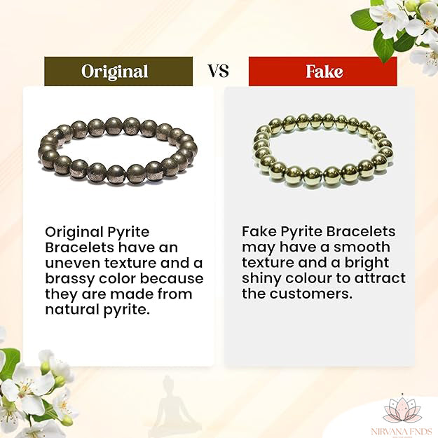 THE WEALTH ATTRACTOR - Pyrite crystal bracelet